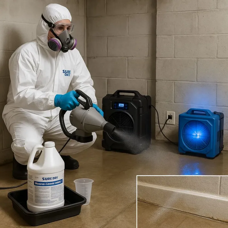 Sanitization and Odor Removal process in Wiggins, MS