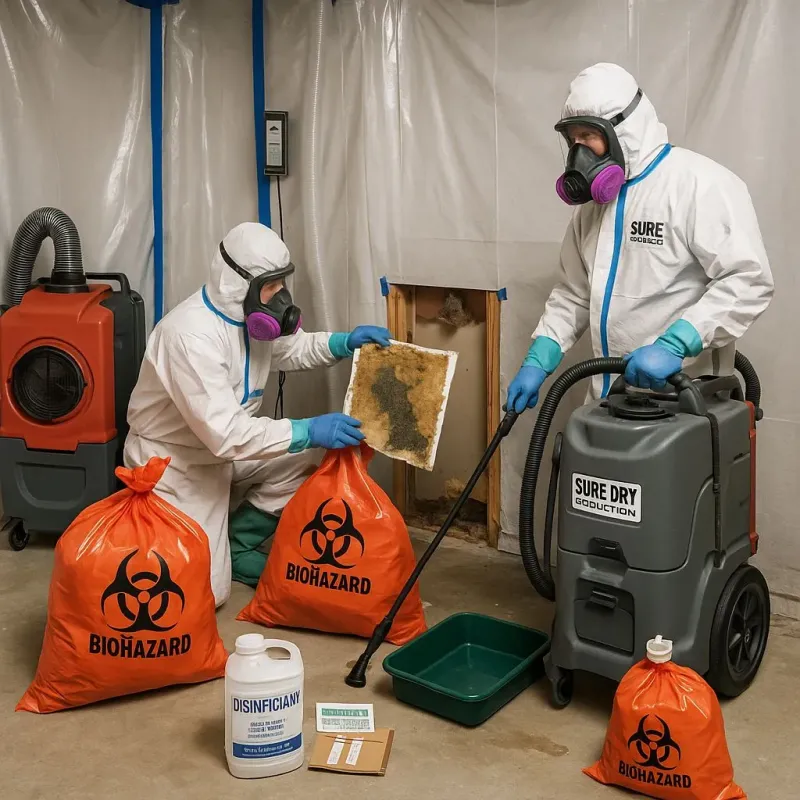 Contaminated Water Handling Protocols process in Wiggins, MS