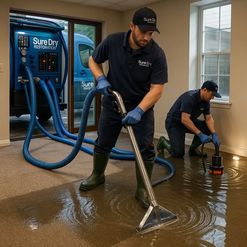 Water Extraction and Removal process in Wiggins, MS
